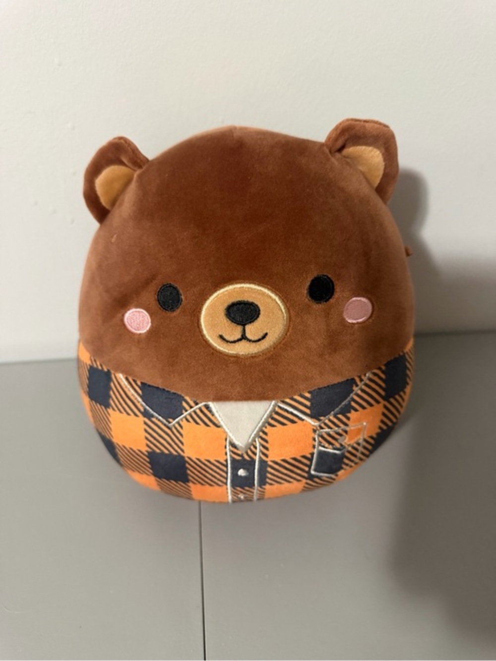 Omar the Grizzly Bear Squishmallow Official Fall Harvest Squad Collection 7.5”